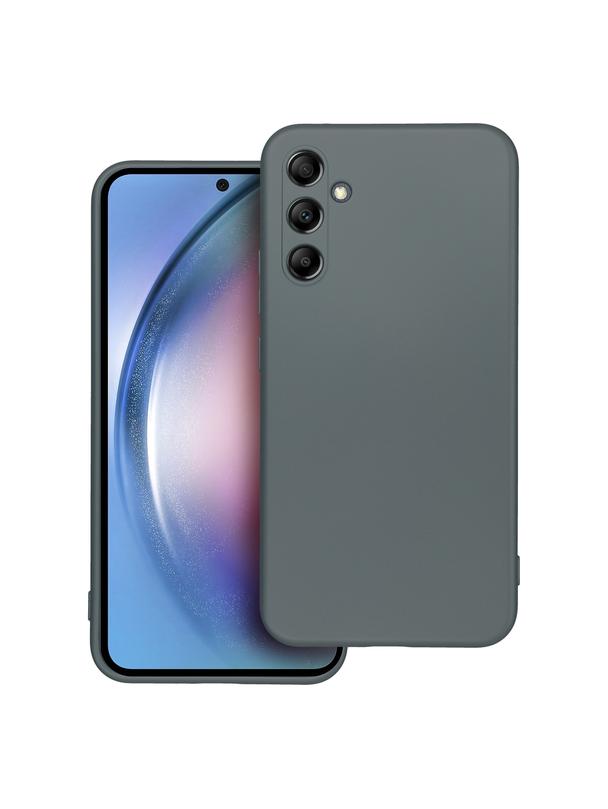 Futerał METALLIC do SAMSUNG A34 5G szary