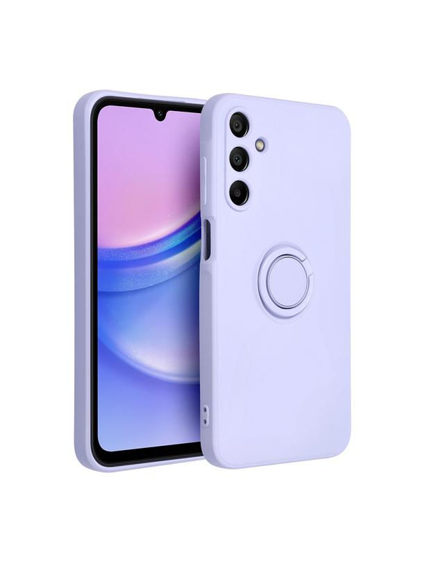 Futerał SILICONE RING do SAMSUNG A15 5G / A15 4G fioletowy