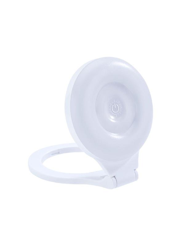 Podstawka magnetyczna do telefonu z lampką kompatybilna z MagSafe L8 biała