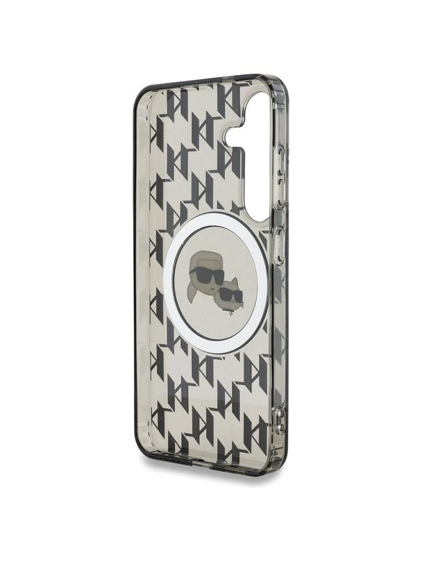 KARL LAGERFELD futerał do SAMSUNG S25 KLHMS25SHMCKMHK (Magnetic IML Metal Monogram KC Heads) czarny
