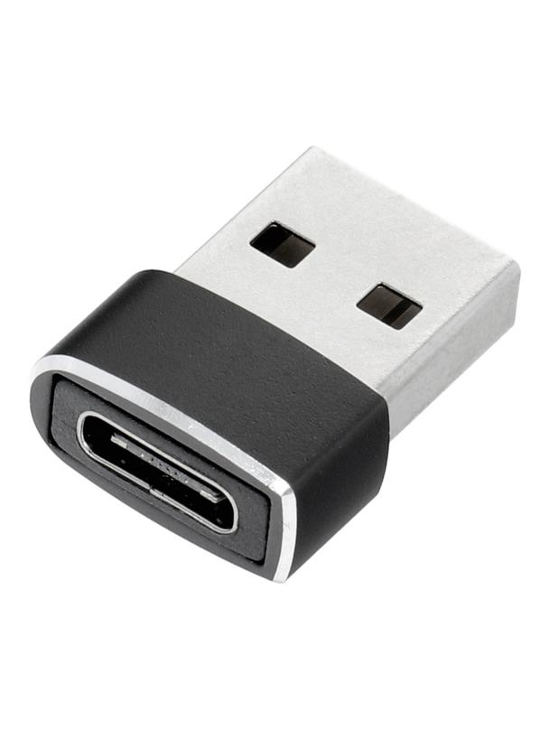 Adapter Typ C (żeński) do USB A (męski) czarny