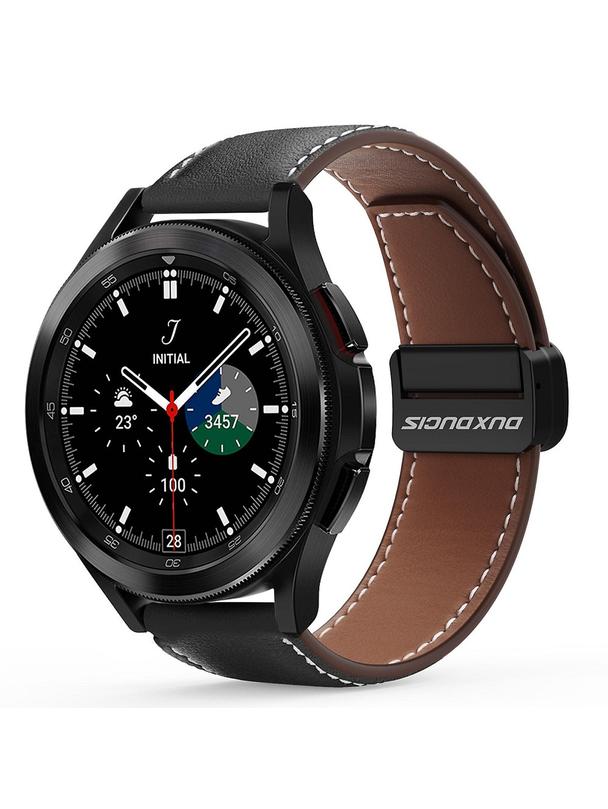 DUX DUCIS pasek YA skórzany 20 mm czarny