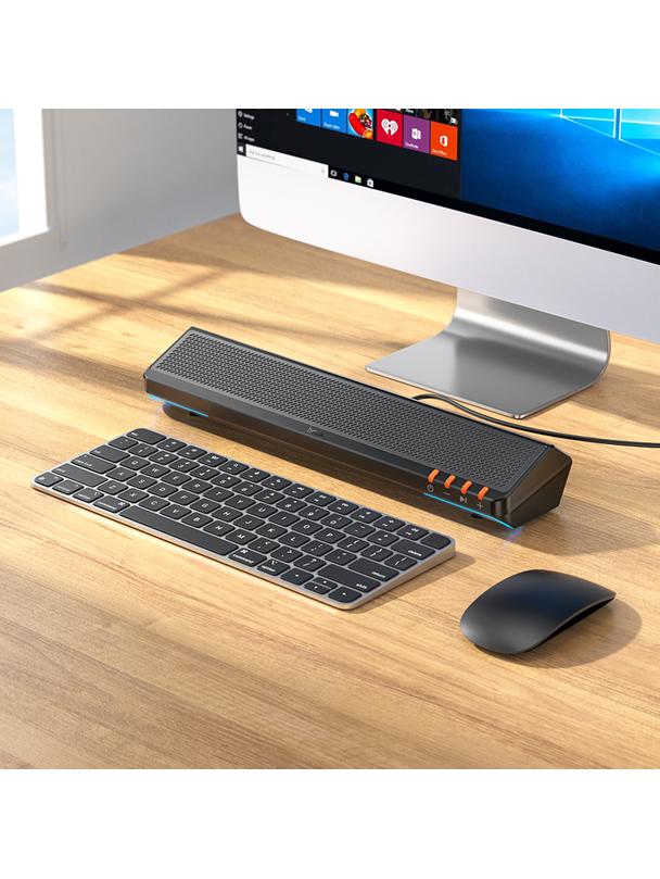 Głośnik bluetooth 2 x 3W Hoco 2w1 BS66 czarny