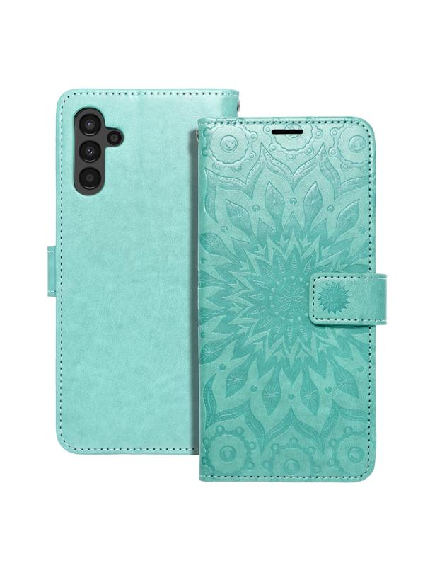 Kabura MEZZO Book do SAMSUNG A13 5G / A04S mandala zielony