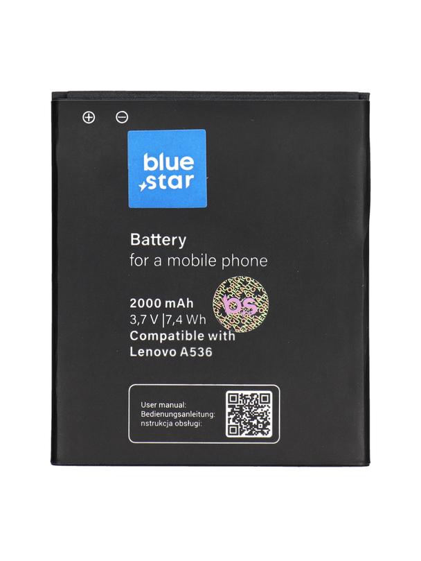 Bateria do Lenovo A536 2000 mAh Blue Star Premium