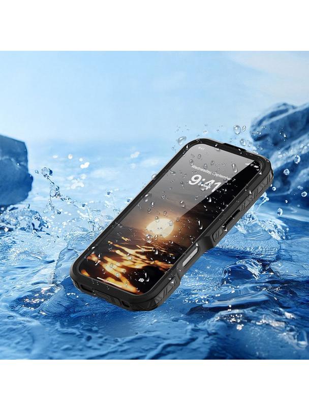 Futerał wodoodporny SHELLBOX GT kompatybilny z MagSafe do IPHONE 16 Pro czarny