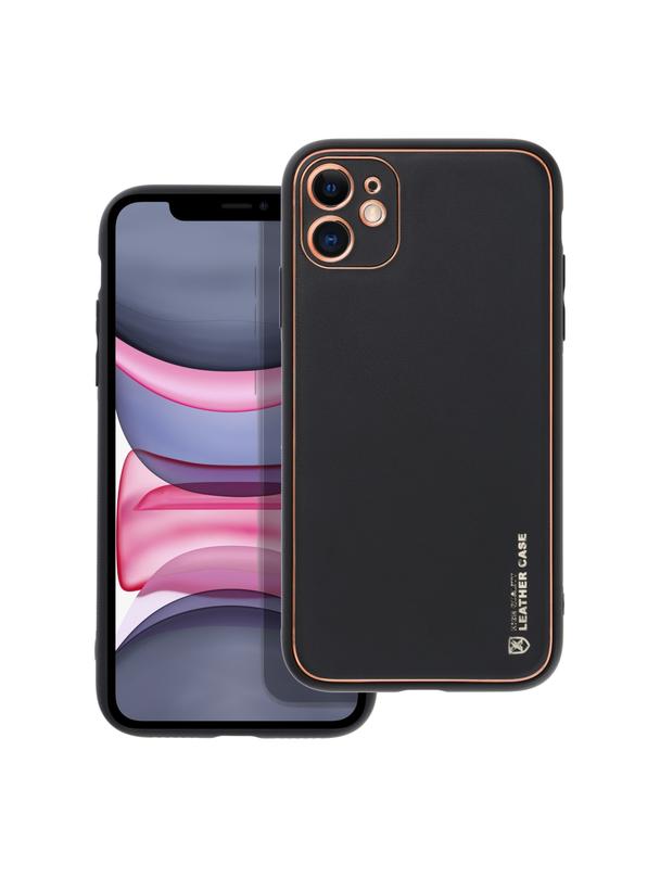 Futerał LEATHER Case skórzany do IPHONE 11 czarny