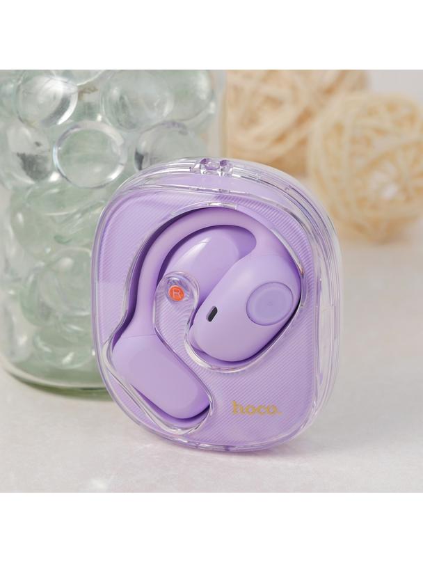 Słuchawki bezprzewodowe douszne Hoco TWS EA3 fioletowe