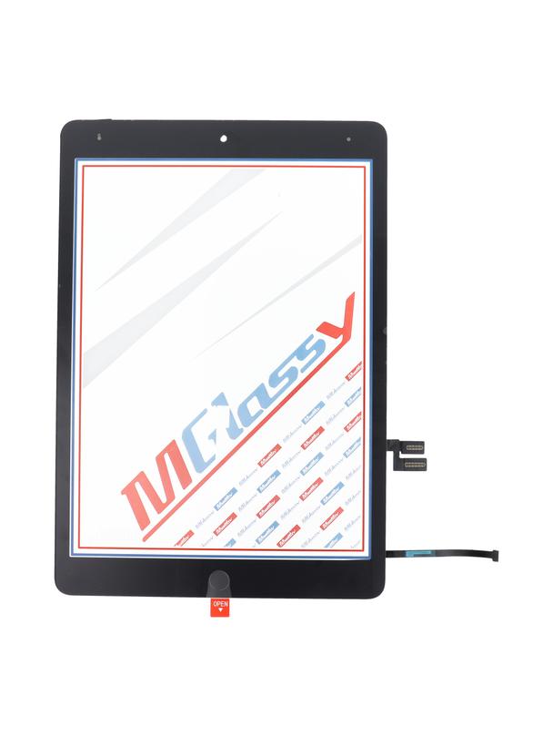 MUSTTBY Ekran dotykowy + taśma klejąca + Home do iPAD 9 (czarny)