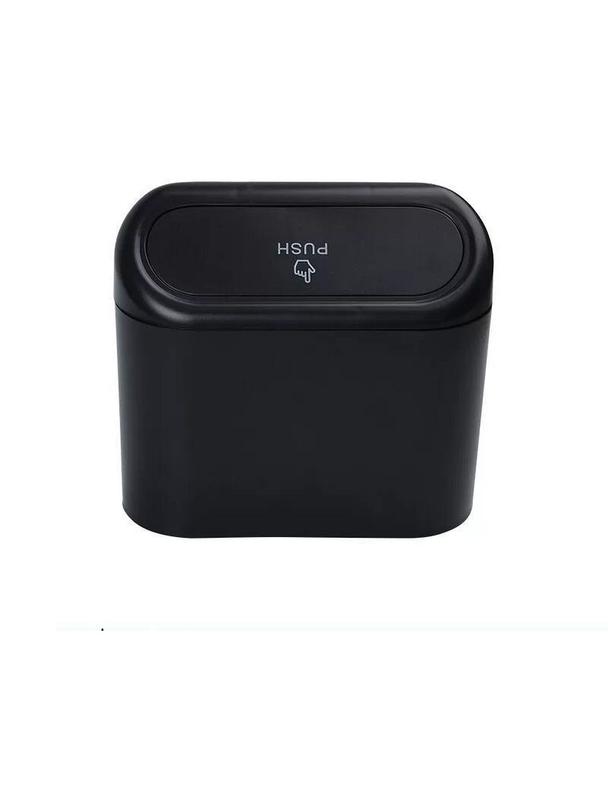 Kosz na śmieci do samochodu czarny