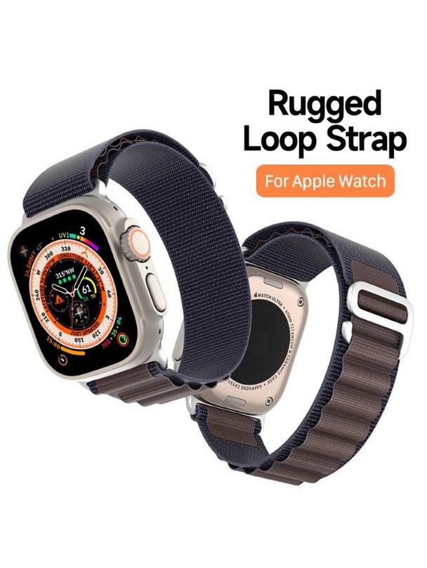 DUX DUCIS pasek GS nylonowy do Apple Watch 42 / 44 / 45 / 49 mm indigo