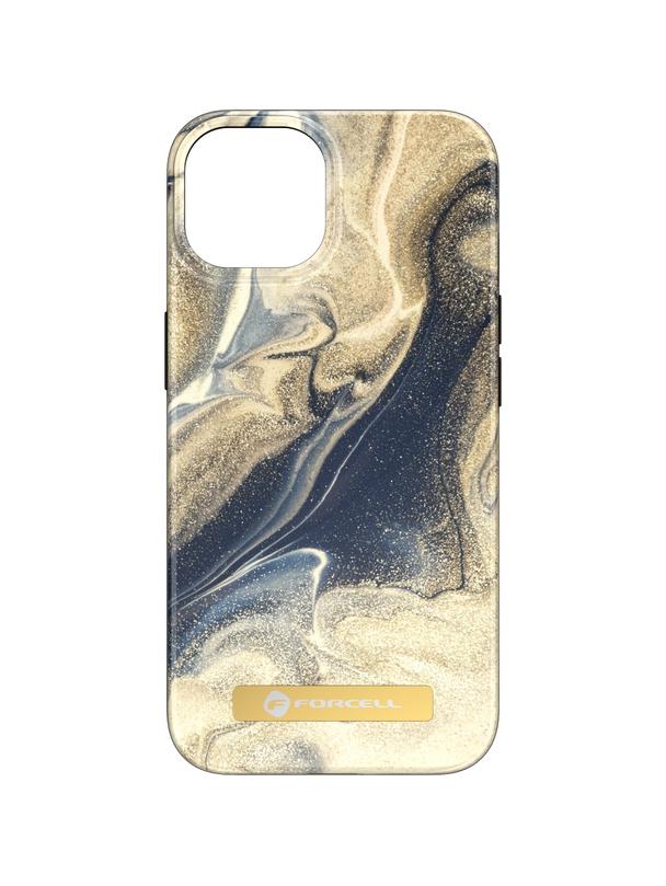 Etui na iPhone 15 Forcell F-Protect Mirage zgodny z MagSafe magic sand