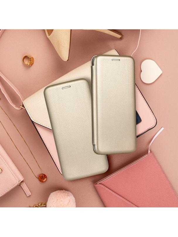 Kabura ELEGANCE Book do SAMSUNG A22 5G złoty