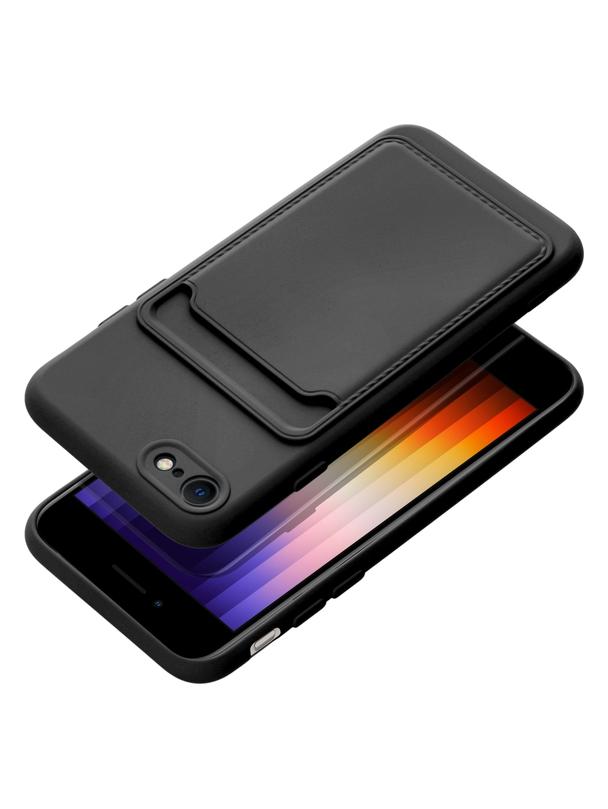 Futerał CARD CASE do IPHONE 7 / 8 / SE 2020 / SE 2022 czarny