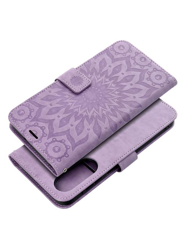 Kabura MEZZO Book do XIAOMI Redmi Note 15 PRO PLUS 5G mandala fioletowy