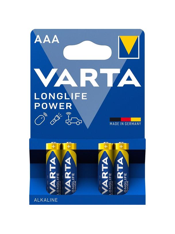 VARTA bateria alkaliczna R3 (AAA) Longlife Power 4 szt
