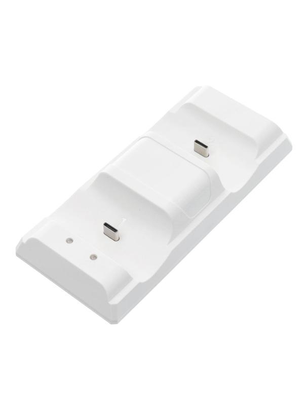 Podwójna stacja ładująca do padów PS5 P201 biała