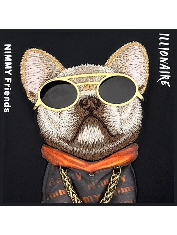 NIMMY futerał GLASSES COOL DOG do IPHONE 16 Pro czarny