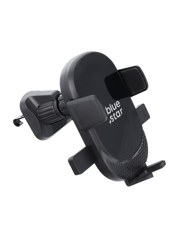 Uchwyt na telefon do samochodu uniwersalny Blue Star Auto Lock X1 do kratki czarny