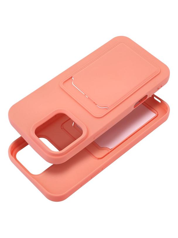 Futerał CARD CASE do IPHONE 16 Pro Max różowy