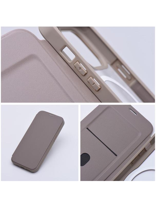 Kabura SMART MAG kompatybilna z MagSafe do IPHONE 15 Pro Max tytanowa