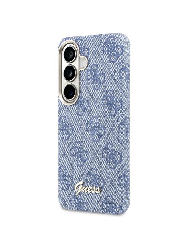 GUESS futerał do SAMSUNG S26 GUHMS26S5P4FWMSB (4G Script MagSafe) niebieski