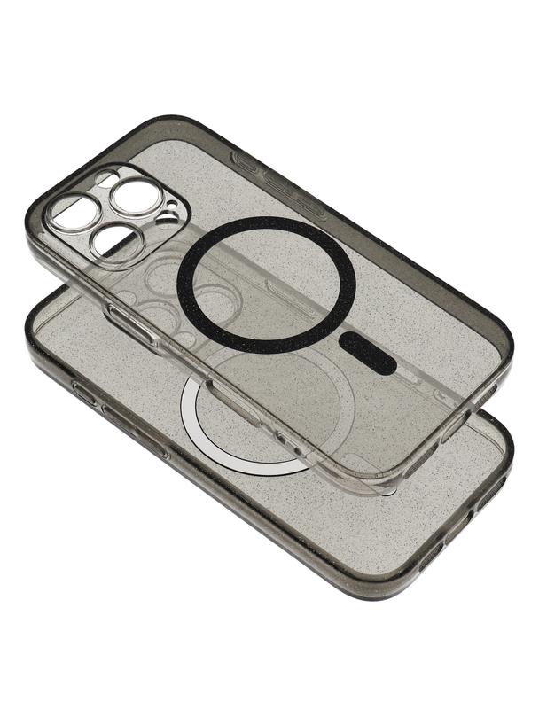 Futerał do Samsung S26 PLUS Clear Mag Cover zgodny z MagSafe (camera protection) różówyglitter