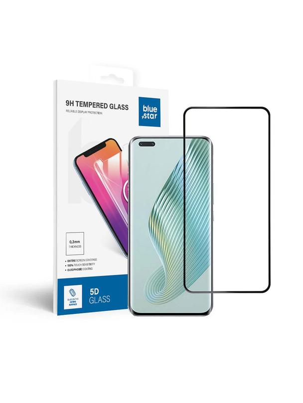 Szkło hartowane do Honor Magic 5 PRO Blue Star 5D czarne
