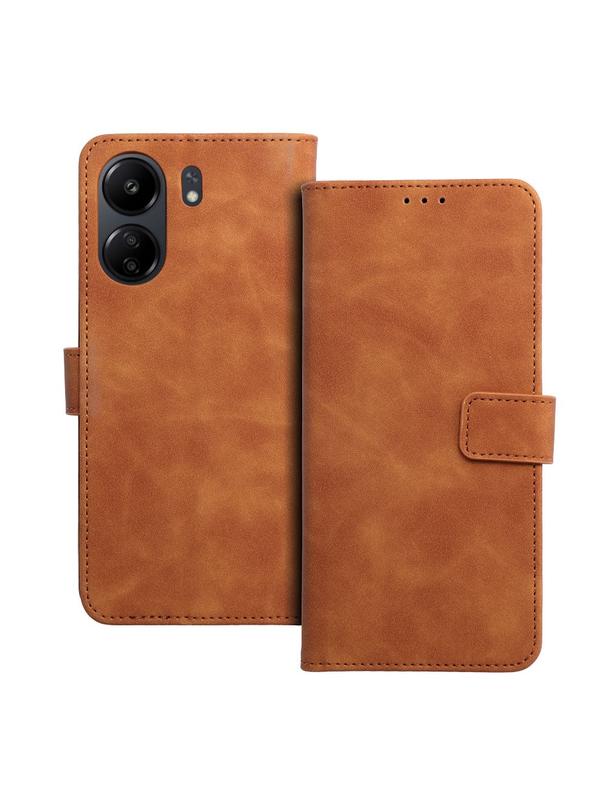Kabura TENDER Book do XIAOMI Redmi 13C / POCO C65 brązowy