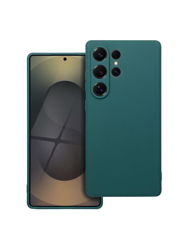 Futerał MATT do SAMSUNG S25 Ultra ciemnozielony