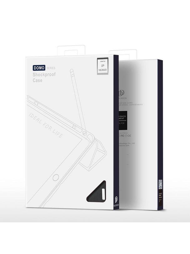 DUX DUCIS etui DOMO składane z miejscem na rysik do iPad 10 (2022) czarne