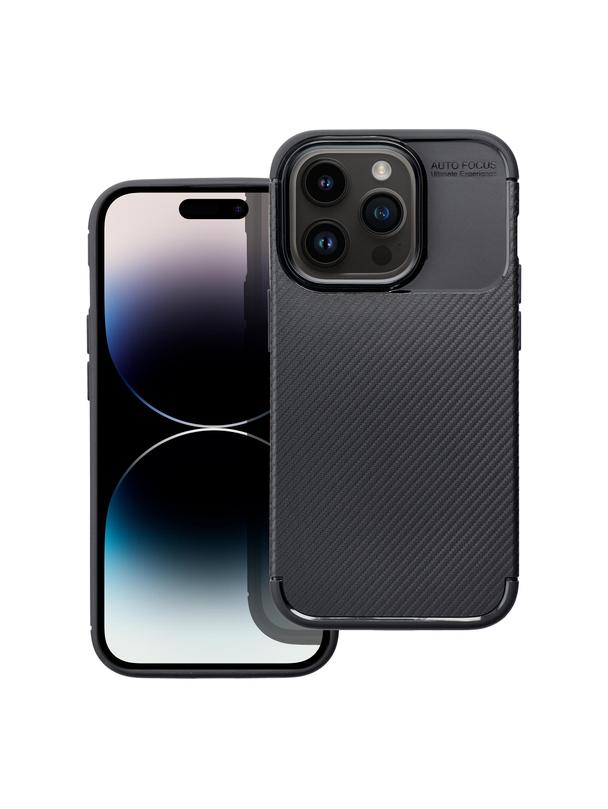 Futerał CARBON PREMIUM do IPHONE 14 Pro czarny