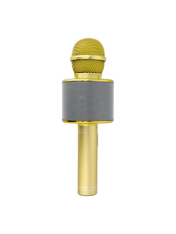 Mikrofon multimedialny karaoke CR58S HQ złoty