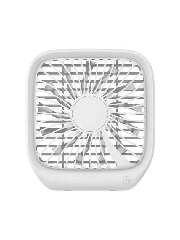 BASEUS wentylator / wiatrak samochodowy na zagłówek na USB biały CXZD-02