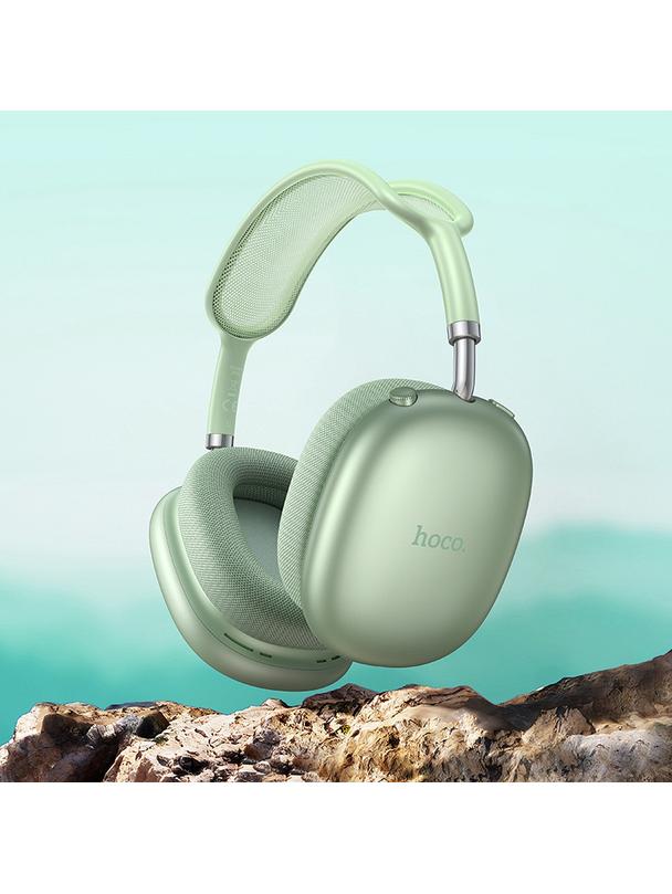 Słuchawki bezprzewodowe nauszne Hoco W55 zielone