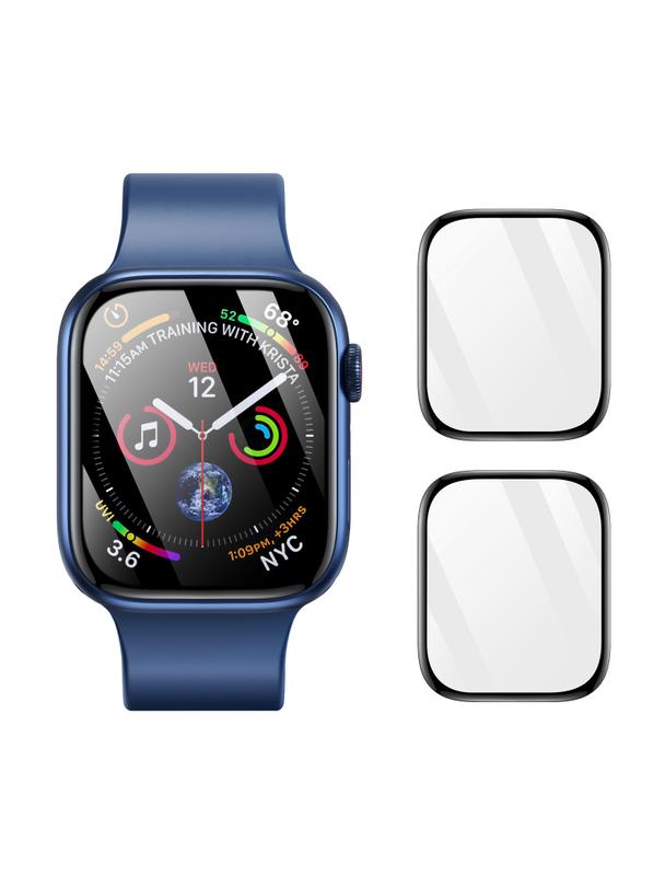 DUX DUCIS protektor PMMA z ramką do Apple Watch 10 42 mm czarne