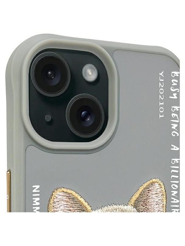 NIMMY futerał GLASSES COOL DOG do IPHONE 15 szary