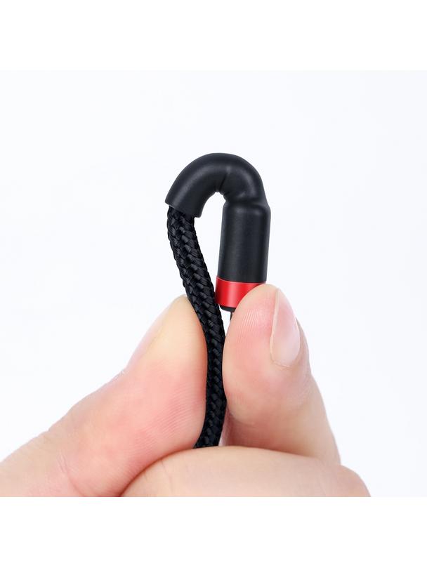 Kabel USB C do USB C Baseus 3A 1 m  CATKLF-G91 czerwono-czarny