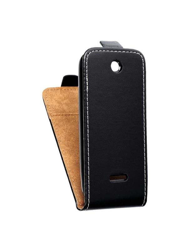 Kabura SLIM FLEXI FRESH pionowa do NOKIA 225 czarna