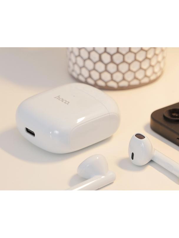 EOL HOCO słuchawki bezprzewodowe bluetooth TWS EW19 Plus białe