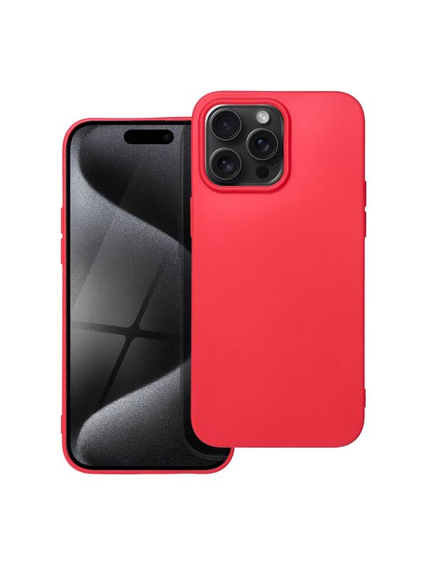 Futerał SOFT do IPHONE 15 Pro Max czerwony