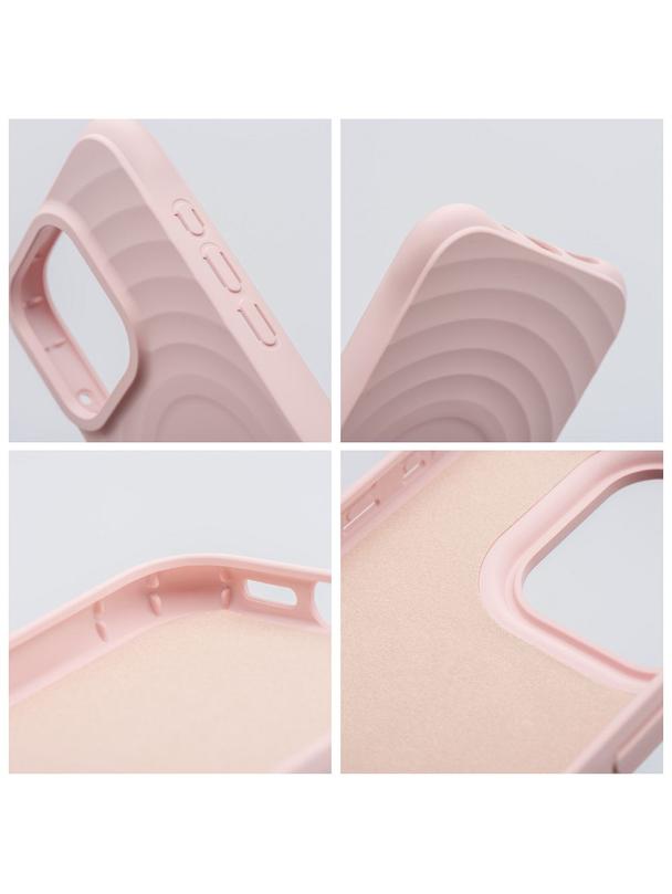 Silicone Zephyr Mag Cover kompatybilny z MagSafe do IPHONE 16 różowy