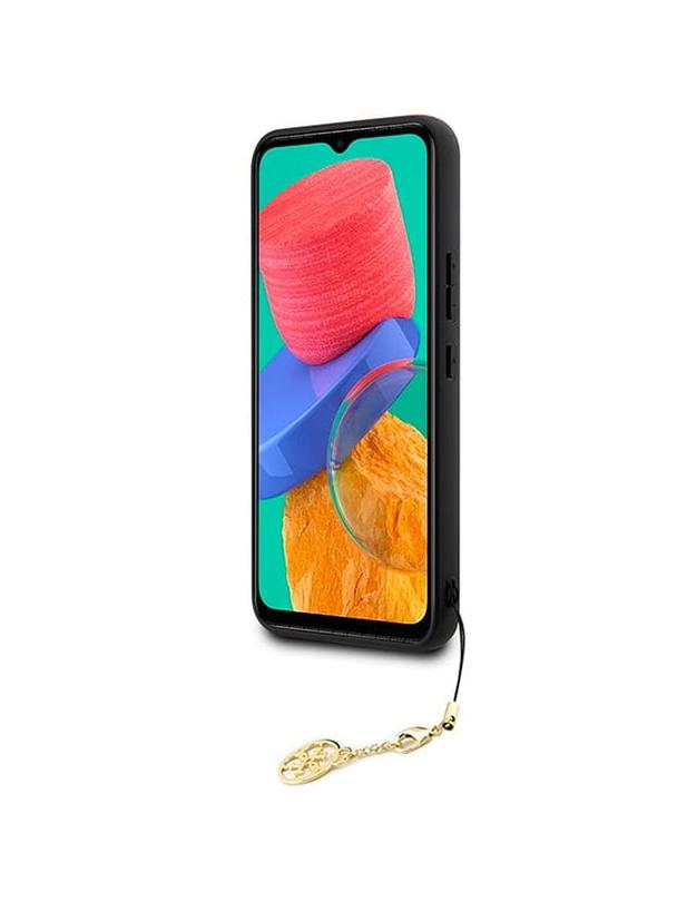 GUESS futerał do SAMSUNG A54 GUHCSA54GF4GBR (4G Charms Collection) brązowy