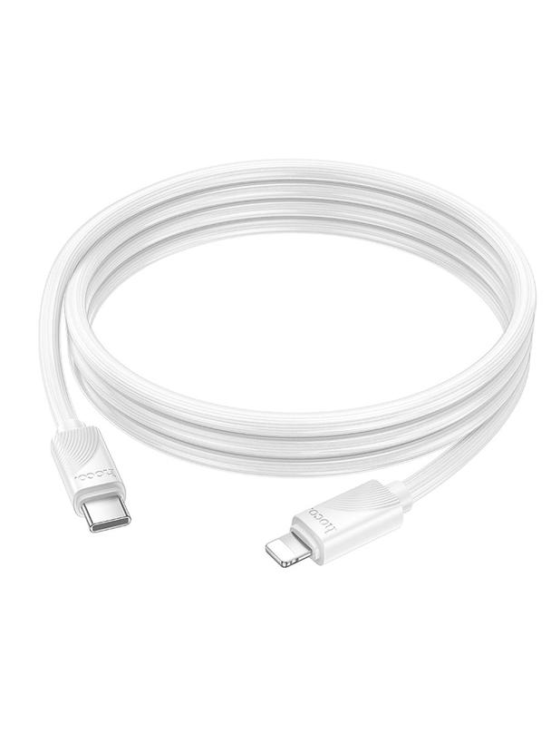 Kabel USB C do Lightning Hoco PD 27W 1 m X114 biały