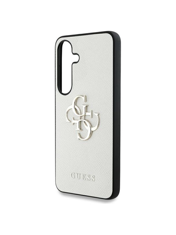 GUESS futerał do SAMSUNG S25 GUHCS25SPGT4MBE (PU Grained Big 4G and Classic Logo) beżowy