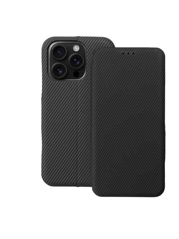 Kabura FOLIO Side Magnet do IPHONE 16 PRO szary