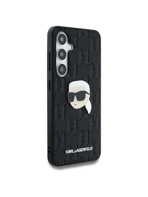 KARL LAGERFELD futerał do SAMSUNG S25 Plus KLHCS25MPGKLKIPK (PU Monogram K. Head Pin) czarny