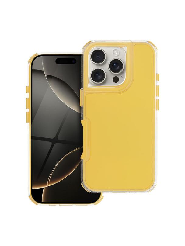 Futerał MATRIX do IPHONE 16 Pro żółty