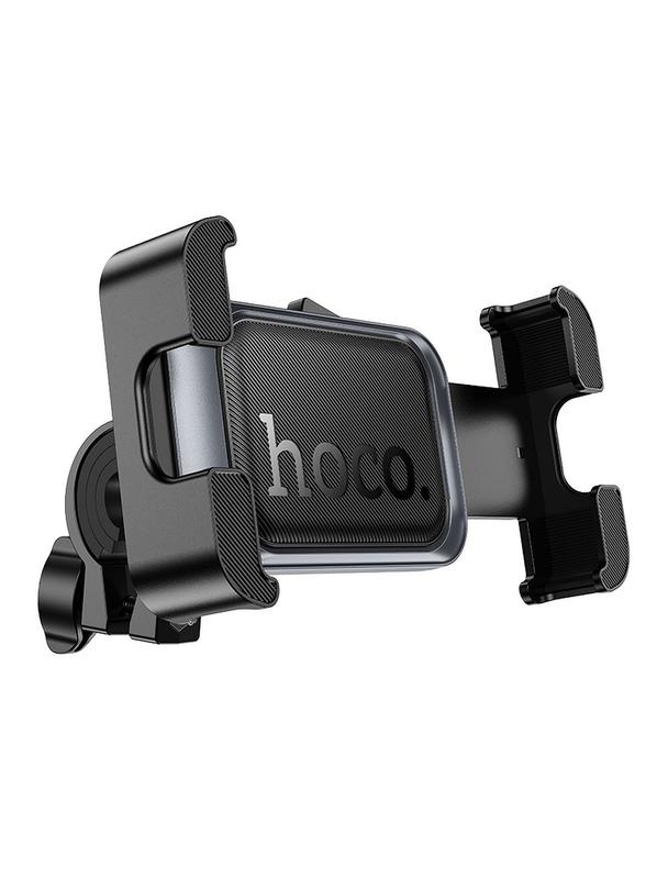 Uchwyt na telefon do roweru / motocykla Hoco do kierownicy H82 czarno szary