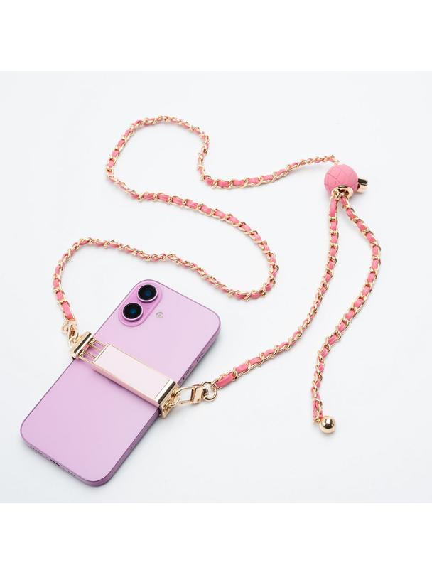 Łańcuch / Smycz z uchwytem GLAMOUR wszystkie modele max 80mm szer. RÓŻOWY